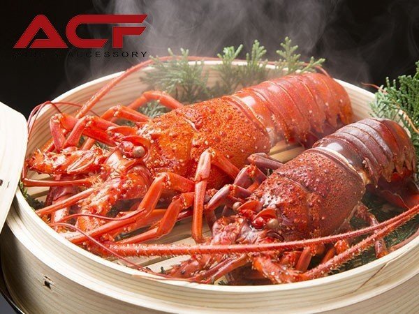 Rượu vang nhập khẩu chính hãng Hải Phòng ACF - Tôm hùm hấp